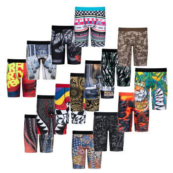 Custom Comfortable Men's Boxer Briefs Underwears | High-Performance Polyester Boxer Shorts | Moisture-Wicking Technology