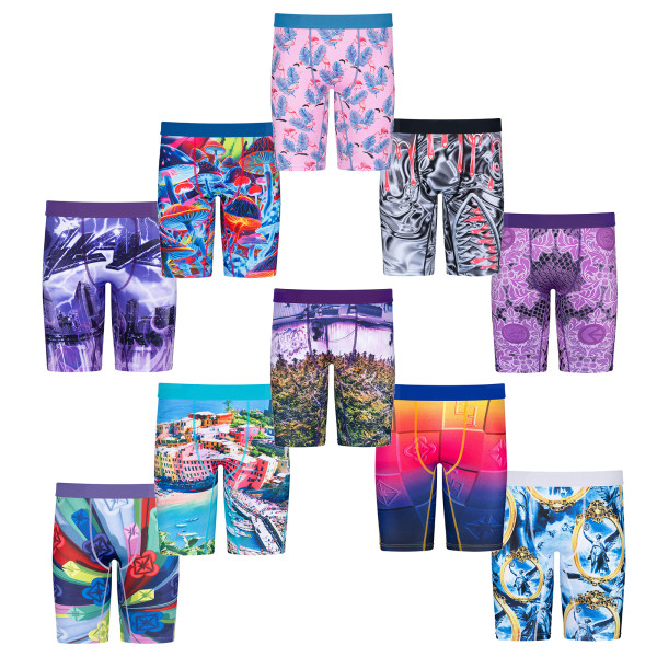 Boxer de sport en polyester pour la course | Doux et extensible dans les quatre sens | Sous-vêtement pour homme avec des matériaux de haute qualité