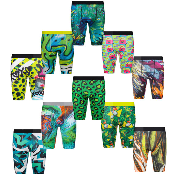 Comfortable Fit Polyester Men's Boxer Underwear | Men's Boxers With Graphics | Daily Wear Men's Boxers