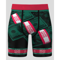 Men's Moisture-Wicking Trunk Boxer Briefs Underwear | Chafe Safe Pouch | Vibrant Colors Men's Boxers