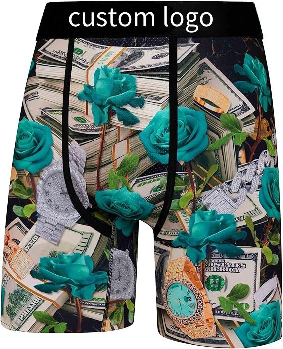 Sportliche Herren-Boxershorts mit langem Bein | Breite, extra weiche Mikrofaser und elastischer Bund | Herrenunterwäsche für stilvolle Looks