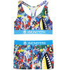 Womens Sports Bra Boy Short Set Various Printing | Support And Full Range Of Motion | Women's Underwear For Long-Lasting Comfort