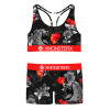 Custom Print Sports Women's Bras And Boy Shorts | Comfortable Stretch Panties | Women Underwear Customization