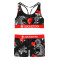 Custom Print Sports Women's Bras And Boy Shorts Set | Comfortable Stretch Panties | Women Underwear Customization