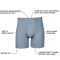 Cotton Stretch Mens Boxer Briefs With Fly | Breathable And Fresh Underwear | Men's Ultra-Comfortable Underwear