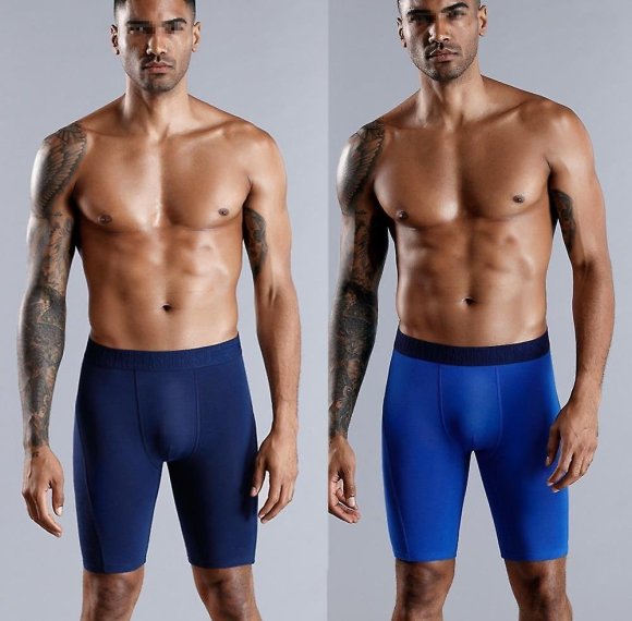 Compression Shorts Men Underwear Spandex Running | Designed For All Sports | Plain Men's Underwear
