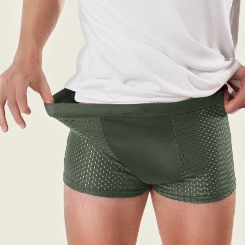 Custom Bamboo Boxers 5-Pack Multicolor | Ultimate Comfort | Mesh Cool Soft Men's Boxer Briefs