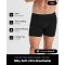 Mens Bamboo Comfortable Boxer Briefs | Cool Moisture Wicking Technology | Athletic Sport Underwear