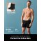 Mens Bamboo Comfortable Boxer Briefs | Cool Moisture Wicking Technology | Athletic Sport Underwear