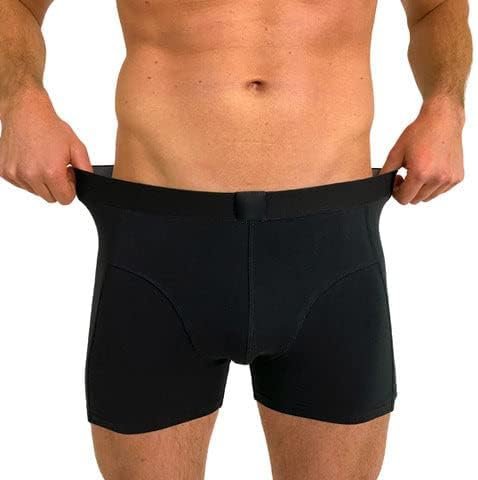 Boxer en coton pour homme | Anti-rayures et sans étiquette | Sous-vêtements confortables pour homme