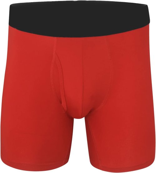 Customization Men's 6" Premium Performance Boxer Brief | Optimal Comfort | Men's Moisture-Wicking Underwear