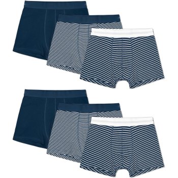 Organic Cotton Men's Boxers with Logo | NO Annoying Label | Comfortable Elastic Waistband Men's Underwear