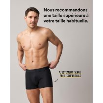 Organic Cotton Men's Boxers with Logo | NO Annoying Label | Comfortable Elastic Waistband Men's Underwear