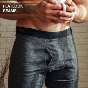 100% Merino Wool Base Layer Boxer Briefs For Men | Super Soft & Comfortable | Men's Custom Boxer Briefs Sale