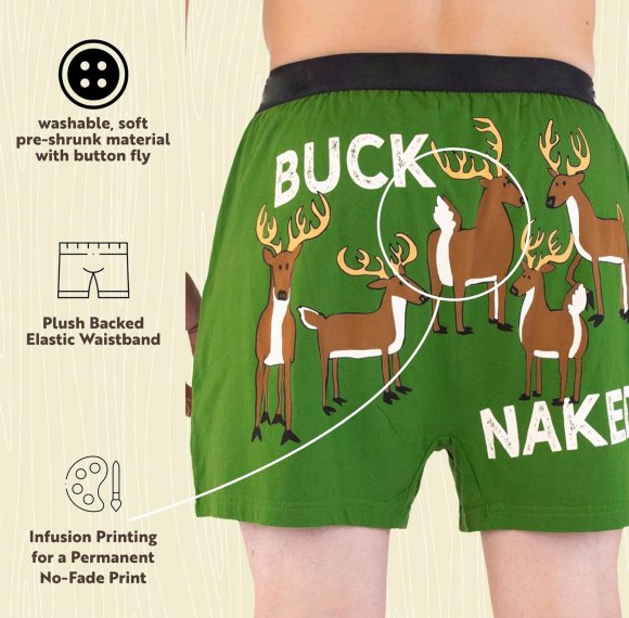 Lustige Tier-Boxershorts für Männer mit individuellem Logo | Humorvolle Herrenunterwäsche | Neuartige Boxershorts für Männer