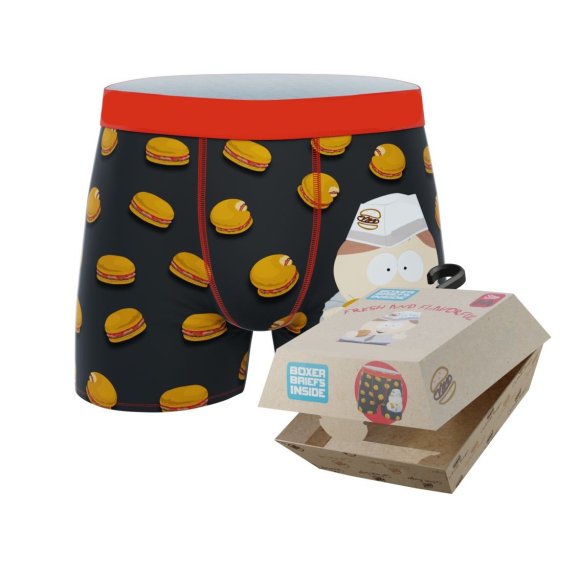 Crazy Hamburg Printing Men's Boxer Briefs | Premium Comfort Underwear | Custom Boxer Briefs For Premium Comfort