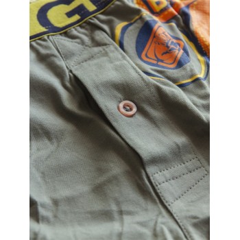 100% Cotton Men Boxers Mid-Waist Home | Moisture-Wicking & Lightweight | Performance Men's Boxer Briefs