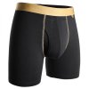 Modal Close-Fitting Men's Elastic Pouch Boxers | 6" Boxer Brief | Tagless Mid-Rise Regular Boxer Brief Underwear