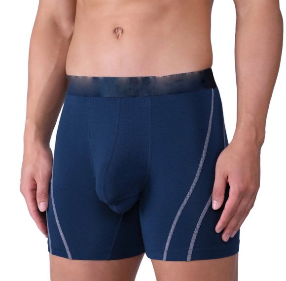 Quick-Drying Mesh Boxer Shorts With Fly | Sports Underwear For Men | Anti-Friction Waistband
