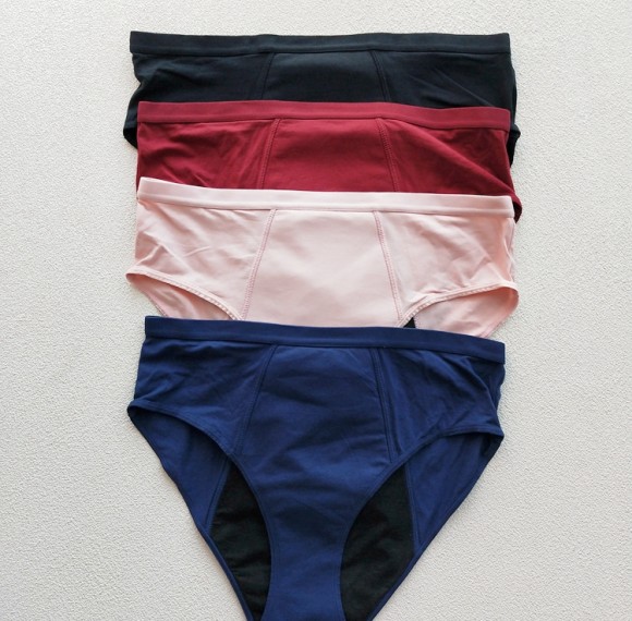 Physiological Safety High Absorbent Period Underwear | High Waisted Seamless Full Coverage | Period Briefs With Leak-Proof Tampons