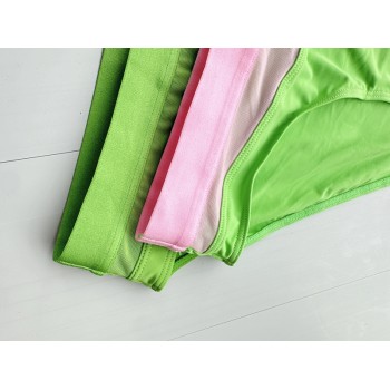 Dream Comfort Women Brief Thong Panties | Silky Comfort Wrap Breathable Butt | Low Waist Women Underwear