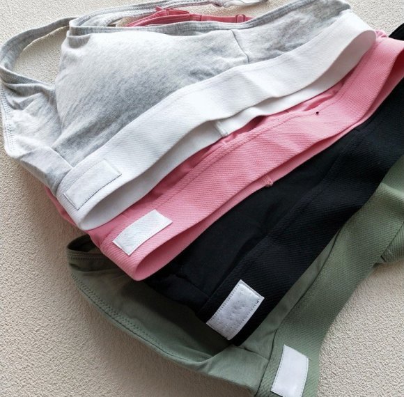 Bequemer Sport-BH ohne Bügel für Damen | Gepolstertes Bralette mit V-Ausschnitt | Sport-BH mit verstellbaren Trägern