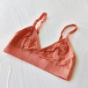Women Mesh V-Neck Bralette Top | Smooth Cotton Bra | Ultra-Soft, Flexible, And Invisible Under Tees