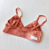 Women Mesh V-Neck Bralette Top | Smooth Cotton Bra | Ultra-Soft, Flexible, And Invisible Under Tees