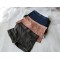 Eco-Friendly Modal Cotton Classic Women's Boxers | Block Button Front Elastic Waisted | High Waist Hip Wrap Women Underwear