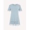 Summer Lace Modal Women's Sleepwear | Short Sleeve Comfortable Ice Silk Casual Home Wear | Lace Trim Pajama Short Set