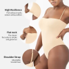 Activewear Gym Wear High Cut Women Thong Jumpsuit | Removable Strap Double Layer Wide Scoop | High-Cut Leg Opening