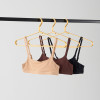 Sports Comfortable No-Wire Bra For Women | V Neck Padded Bralette | Sports Bra With Adjustable Straps