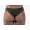 Mid-Rise Tanga Cheeky Briefs Thong Back Coverage | Super Soft Ladies Panties | Lace Trimmed Women's Briefs