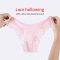Mid-Rise Tanga Cheeky Briefs Thong Back Coverage | Super Soft Ladies Panties | Lace Trimmed Women's Briefs