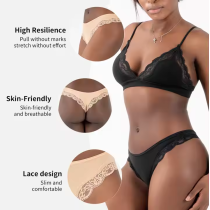 Women's Bodysuits Tummy Control Shapewear | Seamless Round Neck | Mid Thigh Body Shaper With Removable Pads