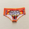 Low Waist Women Underwear With Lucky Neko Cat | No Show Invisible Briefs | Animal Print Elastic Bikini Hipster Panties