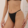 Women's Active Comfort String Thong | Sexy Elastic T-Back | Low Rise Underpants Briefs Panties