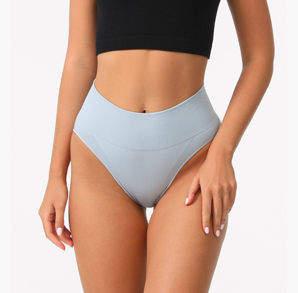 Women's Underwear High Waisted Briefs | Stretch Full Coverage Panties | Tummy Control Seamless