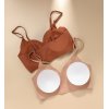 Womens Comfortable Bra Wireless Padded | Full Coverage Support | V Neck Seamless Bralettes