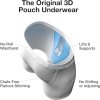 Classic Men's Boxer Briefs | Open Fly 3d Pouch Comfortable | Breathable Underwear