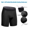 3D Padded Bike Cycling  | Mens Long Underwear Short | Quick Dry Breathable Mesh