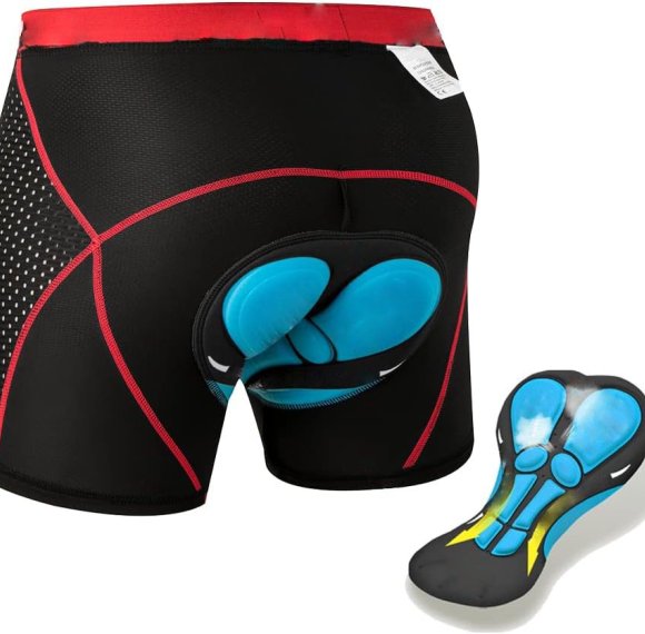 3D Padded Bike Cycling Underwear Shorts | Breathable Lightweight | Men And Women