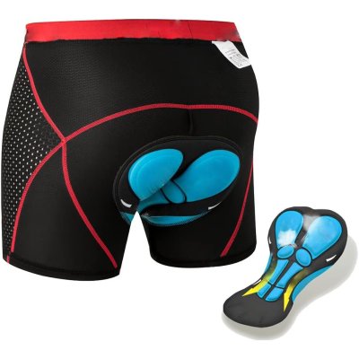 3D Padded Bike Cycling Underwear Shorts | Breathable Lightweight | Men And Women