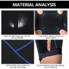 Mens 4D Padded Bike Shorts | Anti-Slip Leg Cycling Underwear | Wide Waistband Motorcycle Underpants
