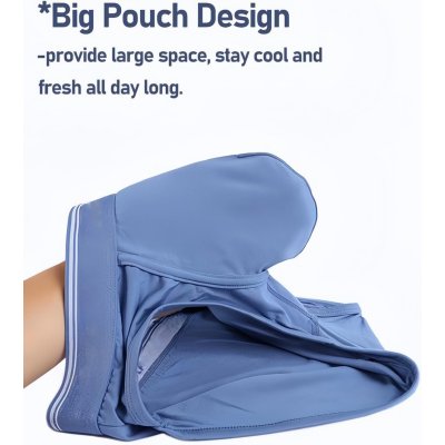Men's Separate Big Pouch Comfy Briefs | Comfy Mid-Rise Pouch | Men's Pouch Underwear