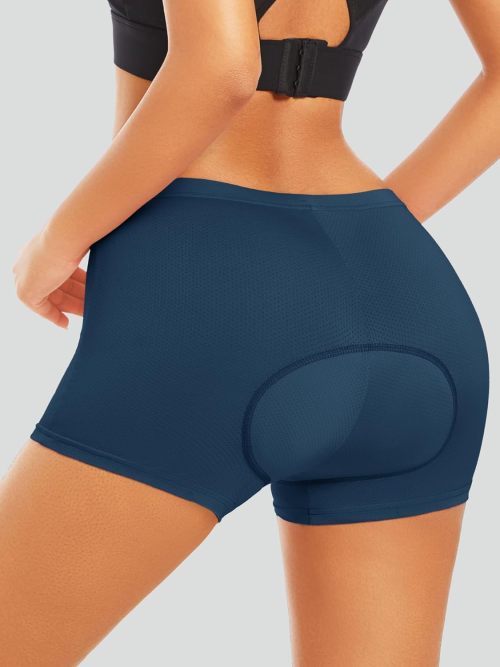 Women's Cycling Underwear 4D Padded | Gel Bike Bicycle Shorts | Mountain Undershorts Riding Boxer Boyshorts