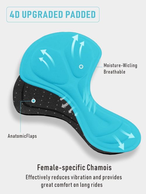 Women Bike Underwear Briefs Gel 4D Padded | Bicycle Briefs Cycling | Underwear Shorts Mtb Mountain