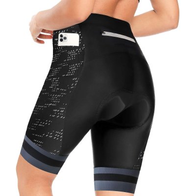 Women's 4D Padded Cycling Underwear | Wide Waistband 4D Gel Pading | Bicycle Short With Pockets