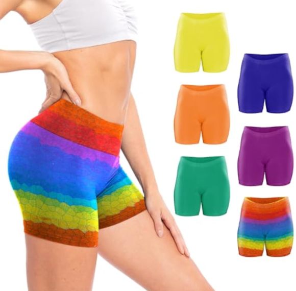 Basics Women's Cotton Stretch Boyshort Boxer Briefs | Light Weight Undershort Trunks | Multi Packs