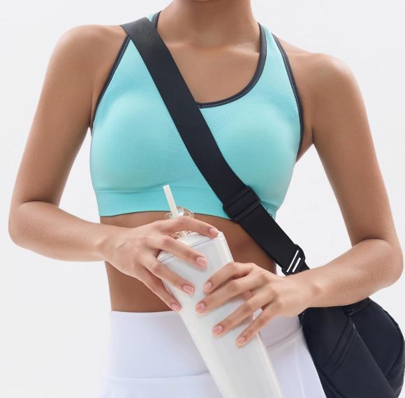 Sports Soft touch Women's Racerback Bras  | Padded Seamless Support | Yoga Gym Workout Fitness